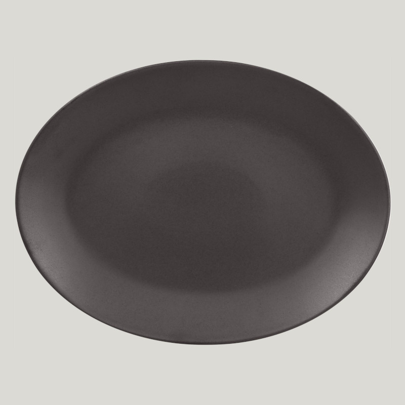RAK Porcelain RAK Genesis talíř oválný 36 x 27 cm, kakaová | RAK-GNNNOP36CO