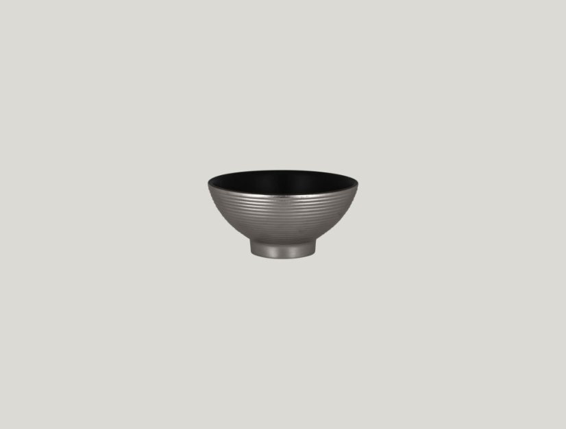 RAK Porcelain RAK Antic kulatá mísa 28 cl, stříbrná | RAK-MAEVBI12SB