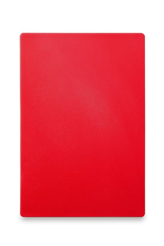 Krájecí deska HACCP 600×400, HENDI, Červená, 600x400mm
