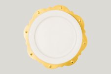 RAK Porcelain RAK Golden Scallop talíř – Princess Golden 33 cm | RAK-KQSP33
