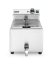 Ruční fritéza s vypouštěcím kohoutem, 8 l, HENDI, Profi Line, 8L, Světle šedá, 230V/3500W, 305x515x(H)354mm
