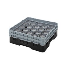 Cambro Koš Camrack 20 pozic, výška sklenice 25,8 cm - Černá