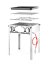 Gril-Master Maxi, HENDI, 11,6kW, 650x540x(H)840mm