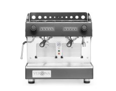 Kávovar Julia Compact, 2-skupinový, automatický, Verona, Černá, 230V/2700W, 475x563x(H)530mm