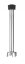 Šlehací rameno pro pohon ručních míchaček 350 a 500, HENDI, Kitchen Line, (L)400mm