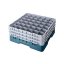 Cambro Koš Camrack 36 pozic, výška sklenice 25,8 cm - Tyrkysová