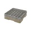 Cambro Koš Camrack 30 pozic, výška sklenice 21,6 cm - Béžová