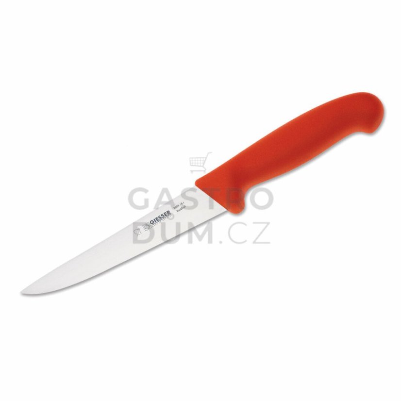 GIESSER nůž jateční G 3005 16 červený