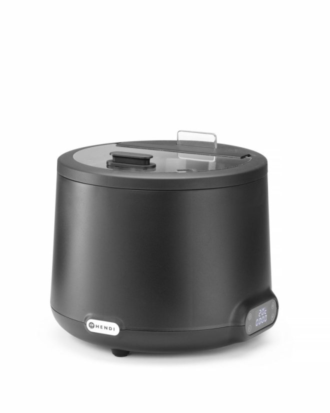 Kotlik na polévku UNIQ, HENDI, designed by Robert Bronwasser, 8L, Černá, 230V/500W, ⌀365x(H)325mm