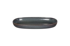 RAK Porcelain RAK Talíř oválný 22,5 cm – černý | RAK-EAOP23CA