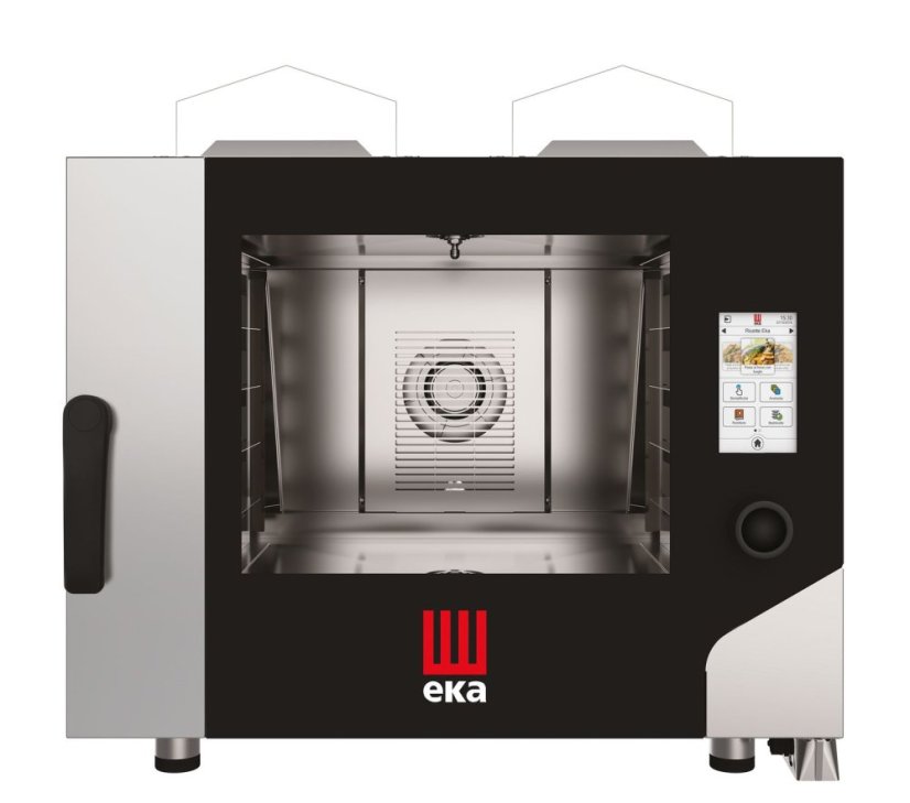 Konvektomat Millennial Touch Screen Bakery s automatickým mycím systémem, 4x600x400 mm - ovládaná elektronicky, plynová, Tecnoeka, 230V/300W, 9300kW, 850x1035x(H)800mm Konvektomat Millennial Touch Screen Bakery s automatickým mycím systémem, 4x600x400 mm - ovládaná elektronicky, plynová, Tecnoeka, 230V/300W, 9300kW, 850x1035x(H)800mm