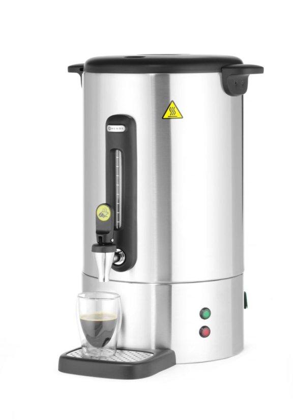 Percolator UNIQ, HENDI, designed by Robert Bronwasser, 14L, Stříbrná, 230V/1750W, 357x380x(H)502mm