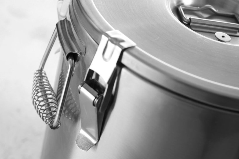 Dělený přenosný kontejner, HENDI, Profi Line, 20L, ⌀330x(H)360mm