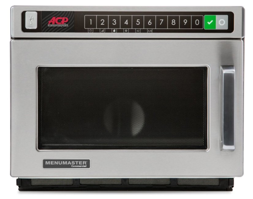 Mikrovlnná trouba 3100/2100 W, 100 programů, Menumaster, 17L, 230V/3100W, 419x578x(H)343mm