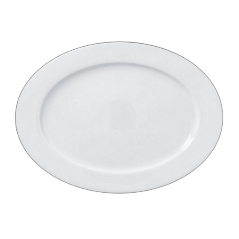 RAK Porcelain RAK Talíř oválný 35,5 × 24 cm | RAK-ASOP36