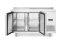 Mrazicí pult, 2 dveře, Arktic, Profi Line, 215L, 230V/600W, 700x1360x(H)839mm