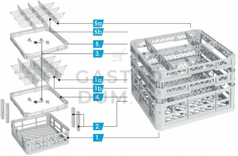 OEM 5a. Oddělovač nástavby horní