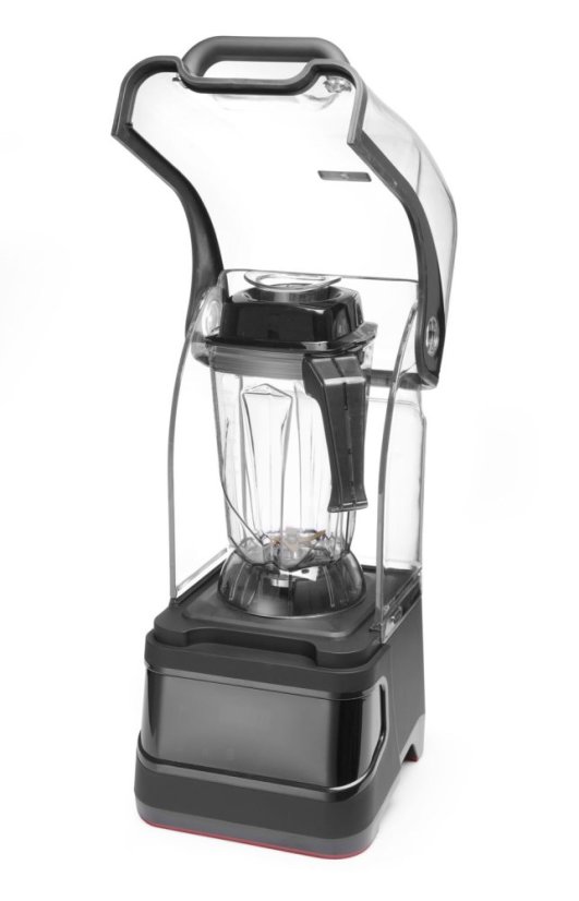 Digitální barový mixér se zvukovým omezením , HENDI, 2,5L, Černá, 230V/1680W, 250x300x(H)546mm