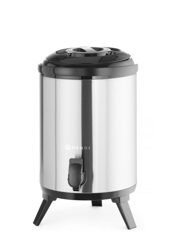 Dávkovač nápojů, HENDI, 13,8L, Stříbrná, 292x266x(H)490mm
