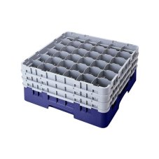 Cambro Koš Camrack 36 pozic, výška sklenice 13,2 cm - Modrá
