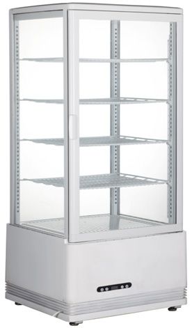 Chlazená skříň displeje, 98 l, Arktic, bílá, 230V/210W, 444x397x(H)1100mm