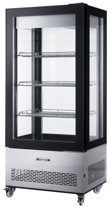 Chladicí vitrína, Arktic, 550L, 230V/500W, 850x650x(H)1908mm