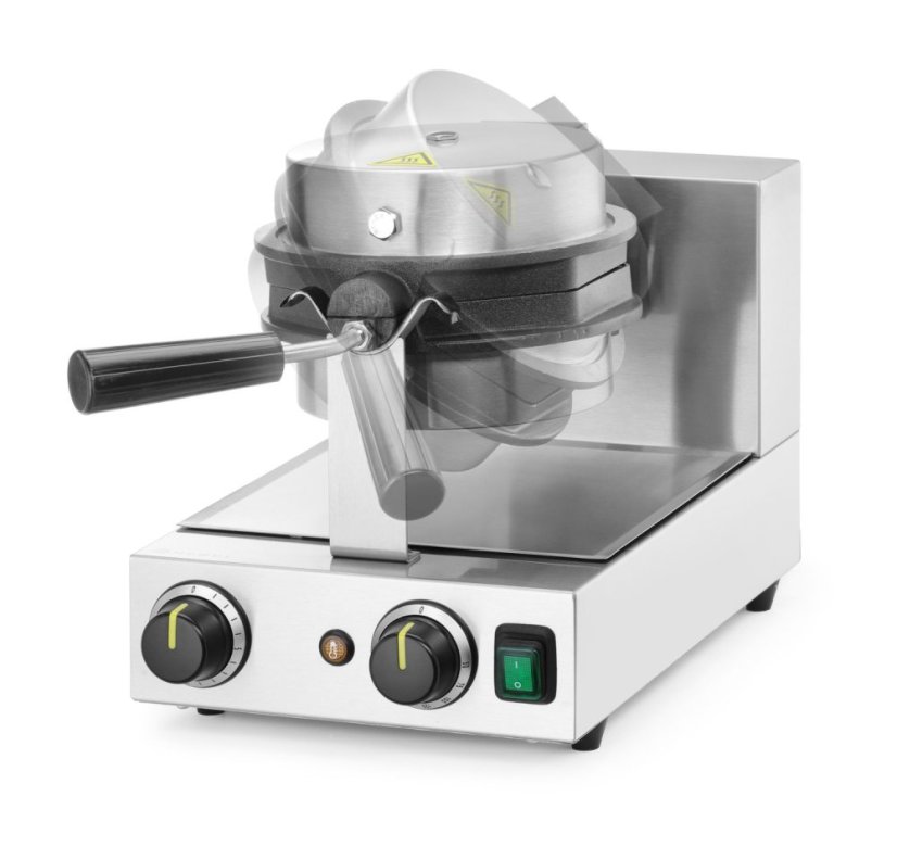 Rotační vaflovač Bubble Waffle, HENDI, 220-240V/1500W, 255x560x(H)318mm