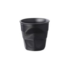 Revol Froissés pohárek 8 cl, černý saténový | REV-001640