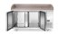 Pizza chladicí stůl s žulovou pracovní deskou, 2 dveře, Arktic, 250L, žula, 230V/250W, 800x1510x(H)1050mm