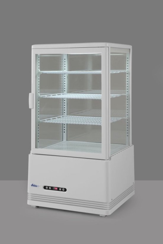 Chlazená skříň displeje, 68 l, Arktic, bílá, 230V/170W, 444x397x(H)875mm