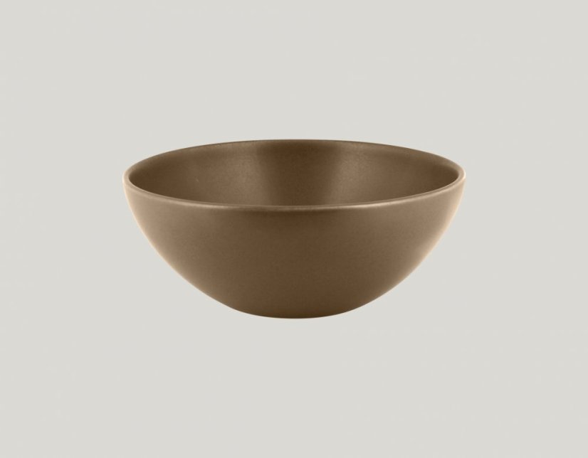RAK Porcelain RAK Genesis miska na cereálie kulatá 90 cl, hnědá | RAK-GNNNBW20CR