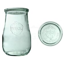 Zavařovací sklenice WECK Tulip 1750 ml s víčkem 4 ks