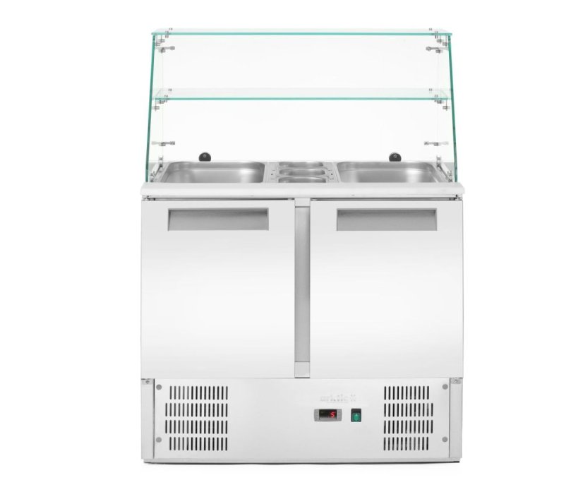 Saladety chladící stoly s nástavbou, Arktic, 146L, 230V/145W, 695x900x(H)1270mm