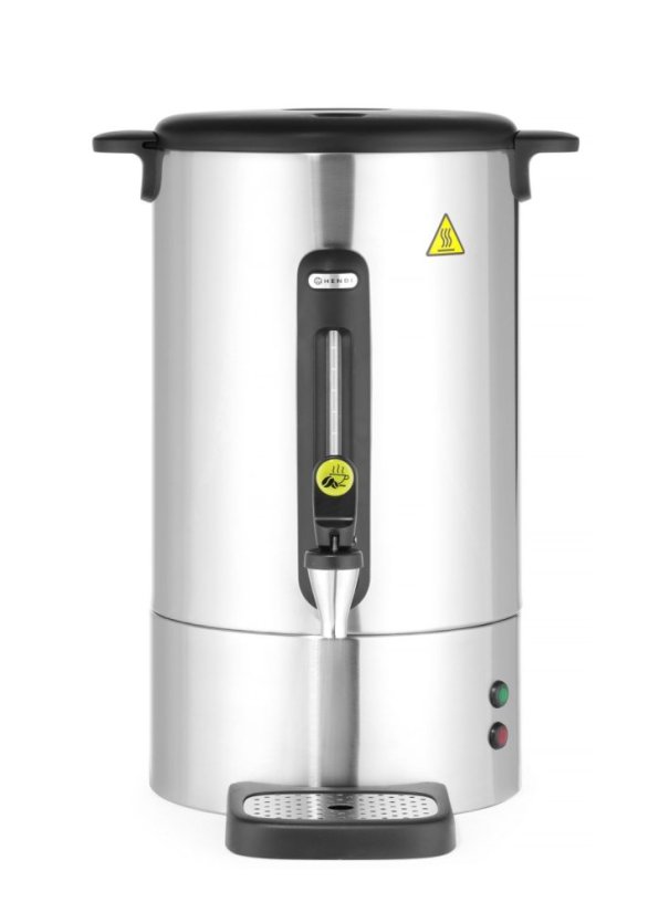 Percolator UNIQ, HENDI, designed by Robert Bronwasser, 14L, Stříbrná, 230V/1750W, 357x380x(H)502mm