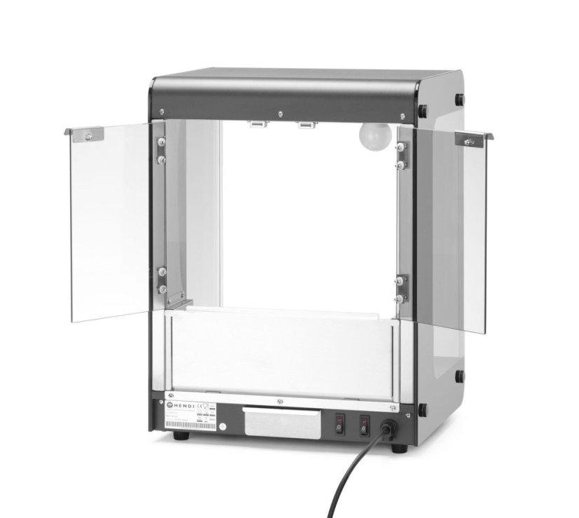 Ohřívač Nacho, HENDI, Černá, 230V/500W, 400x344x(H)525mm