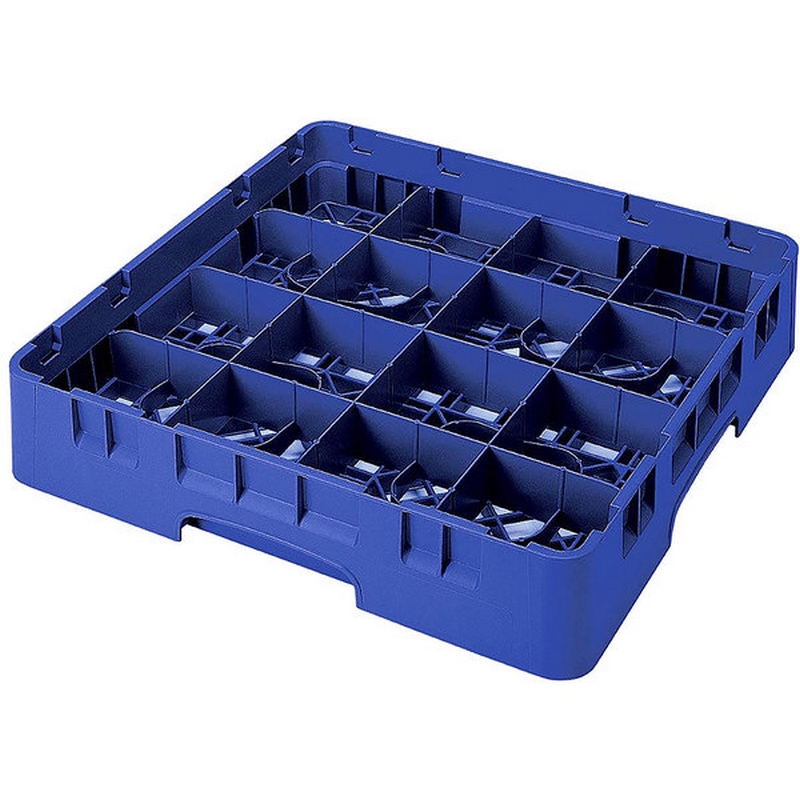 Cambro Koš Camrack 16 pozic, výška sklenice 9 cm - Modrá