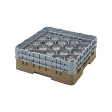 Cambro Koš Camrack 20 pozic, výška sklenice 30 cm - Béžová