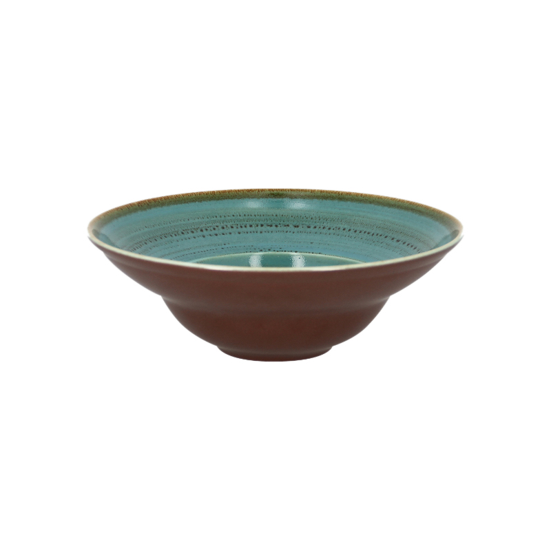 RAK Porcelain RAK Twirl talíř extra hluboký 23 cm – lagoon | RAK-TWCLXD23LA