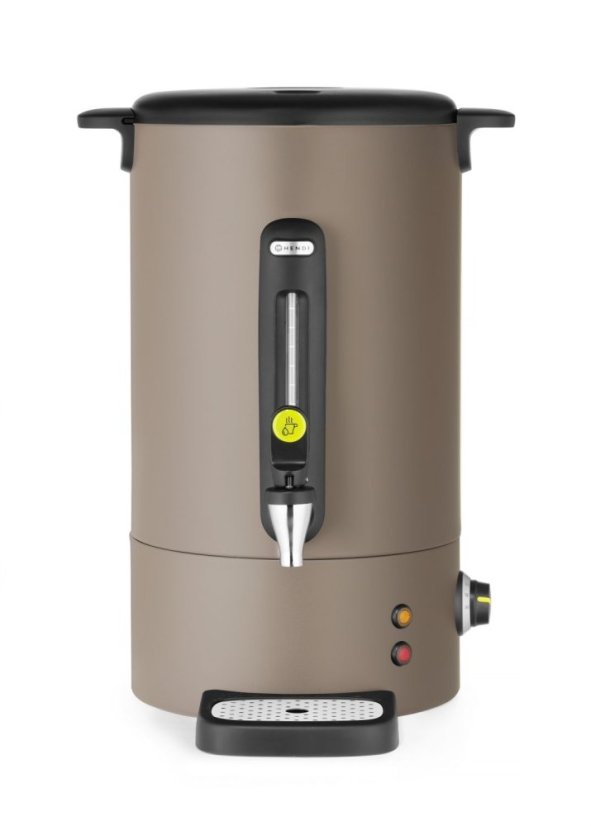 Kotel na horké nápoje UNIQ, HENDI, designed by Robert Bronwasser, 16L, Taupe, 230V/1650W, 357x380x(H)502mm