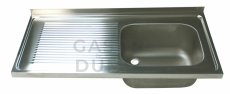 OEM dřezová deska 1400x600mm 1x(500x400x250)P