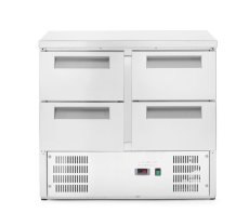 Chladicí stůl s pracovní deskou z nerezové oceli, Arktic, 112L, 230V/143W, 700x900x(H)855mm