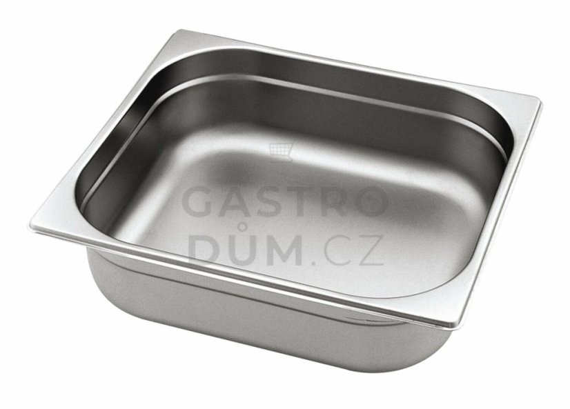 Gastronorm GN 2/3 (h=200 mm) nerezová plná