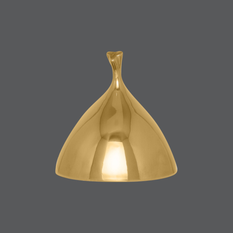 RAK Porcelain RAK Gloš 18 cm, zlatá | RAK-UHDCL18G