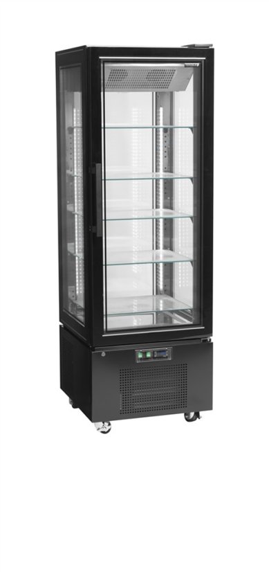 Mrazicí vitrína TEFCOLD UPD 400 F Black