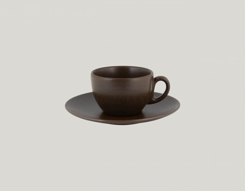 RAK Porcelain RAK Genesis podšálek kulatý 17 cm pro GN116C23CO, kakaová | RAK-GNCLSA02CO