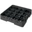 Cambro Koš Camrack 16 pozic, výška sklenice 30 cm - Černá