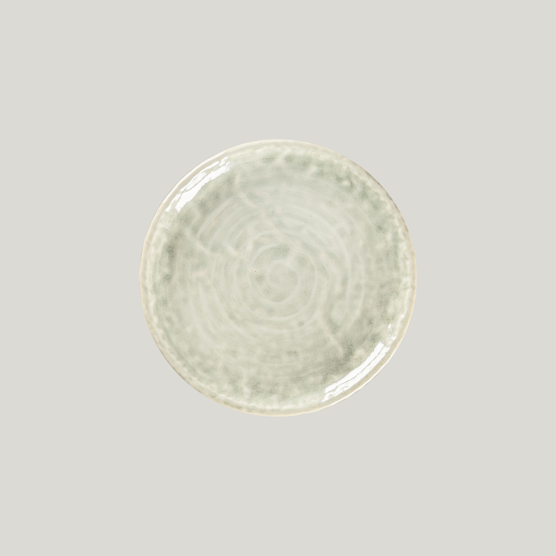RAK Porcelain Krush talíř mělký coupe pr. 15 cm, světle zelený