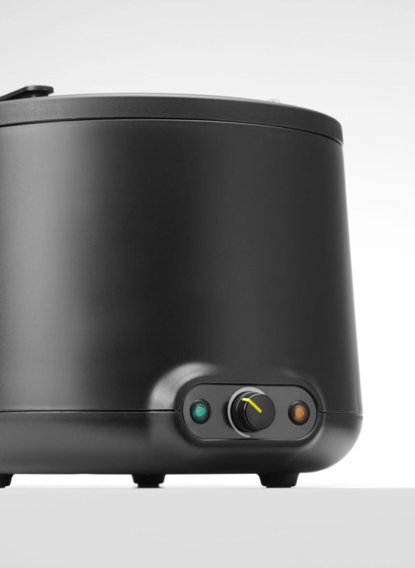 Kotel na polívku UNIQ, analogové ovládání, HENDI, 8L, Černá, 230V/500W, 367x385x(H)325mm