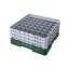 Cambro Koš Camrack 49 pozic, výška sklenice 21,6 cm - Zelená
