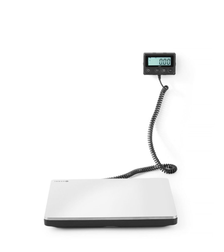 Digitální váha do 200 kg, HENDI, 298x248x(H)37mm